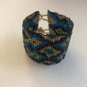 Beaded Cuff Bracelet